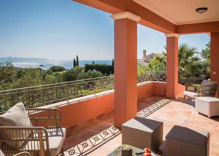 Villa Superb Kefalonia 4 Bedrooms Froso Stunning Sea Views Fokata
